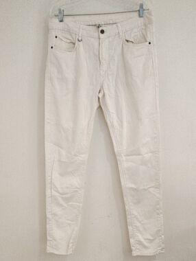 Zara Cream Men's Slim Pants
